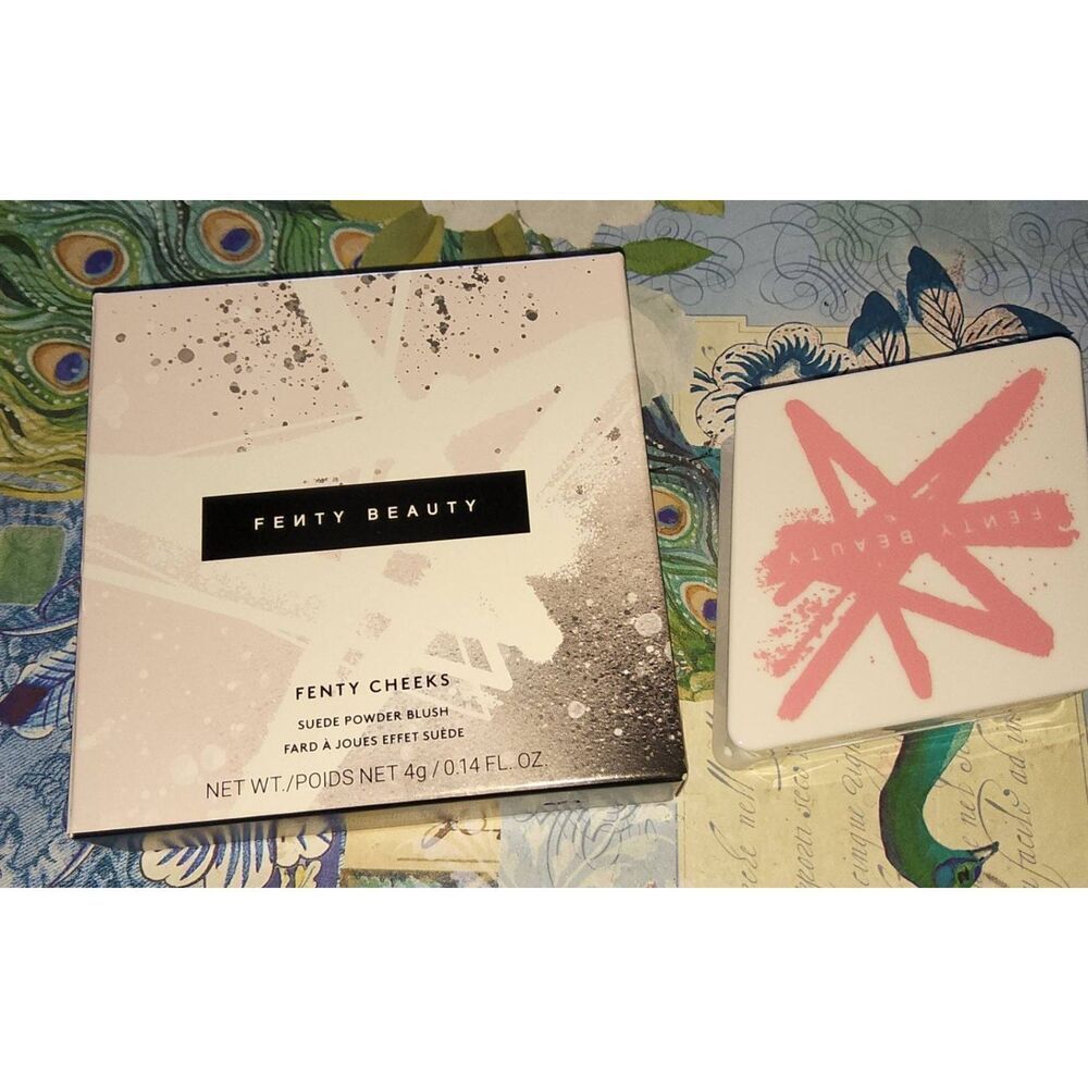 NIB~Fenty Beauty Fenty Cheeks Suede Powder Blush in Petal Poppin'